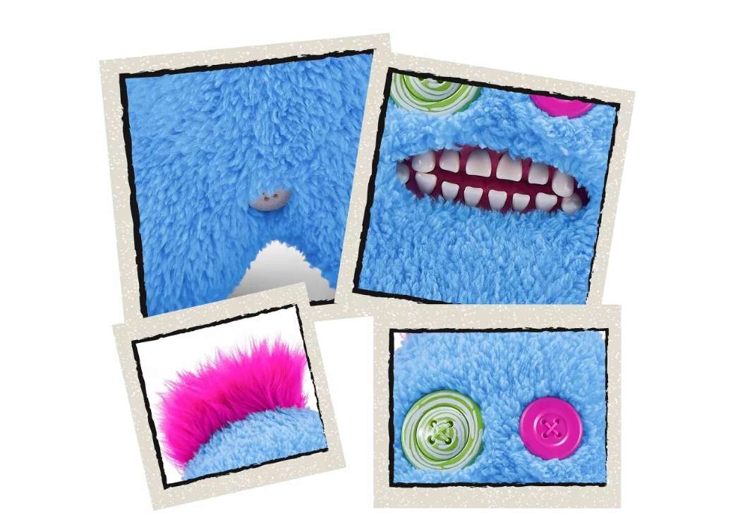 Fuggler Hairy Fuggs brzydka Maskotka Sasquoosh Tuft 22 cm 15727E f9858c4a3d42f1c8ea3ed81bca6077c0