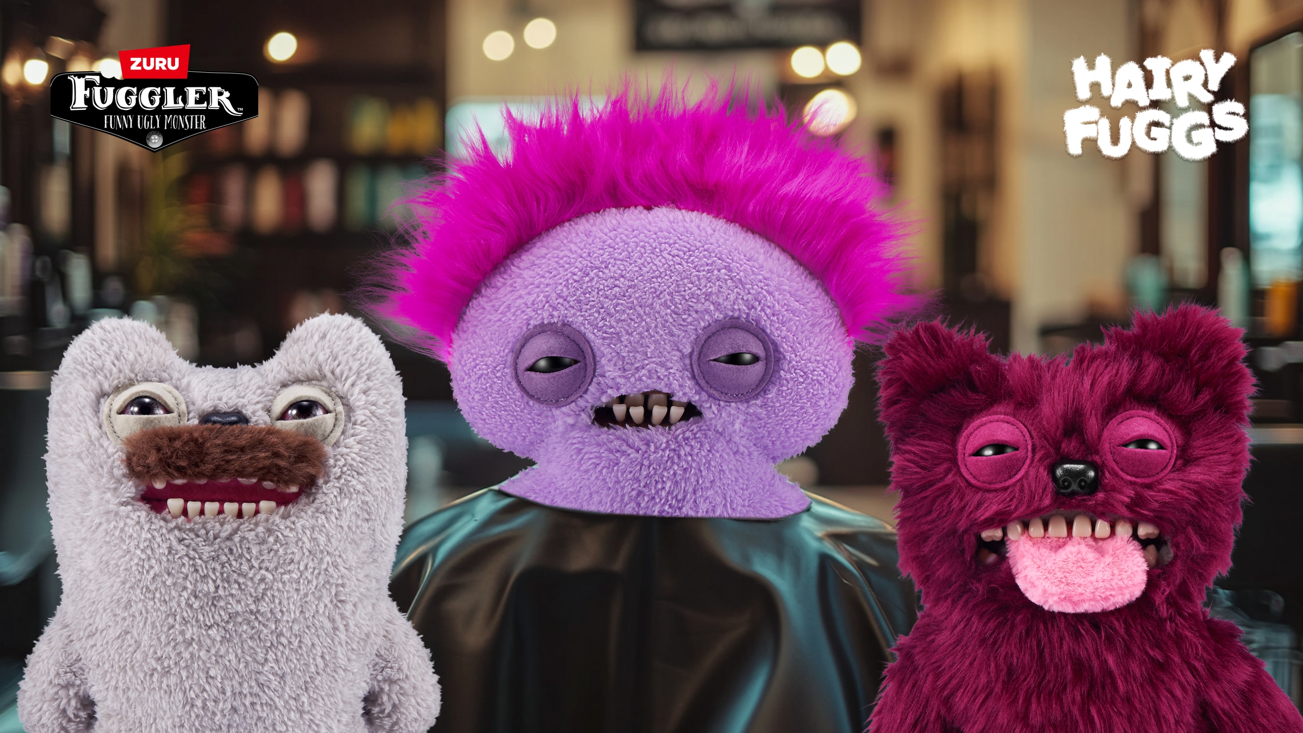 Fuggler Hairy Fuggs brzydka Maskotka Sasquoosh Tuft 22 cm 15727E 21d9dde0054d8c05dae5d4731daa0f3b