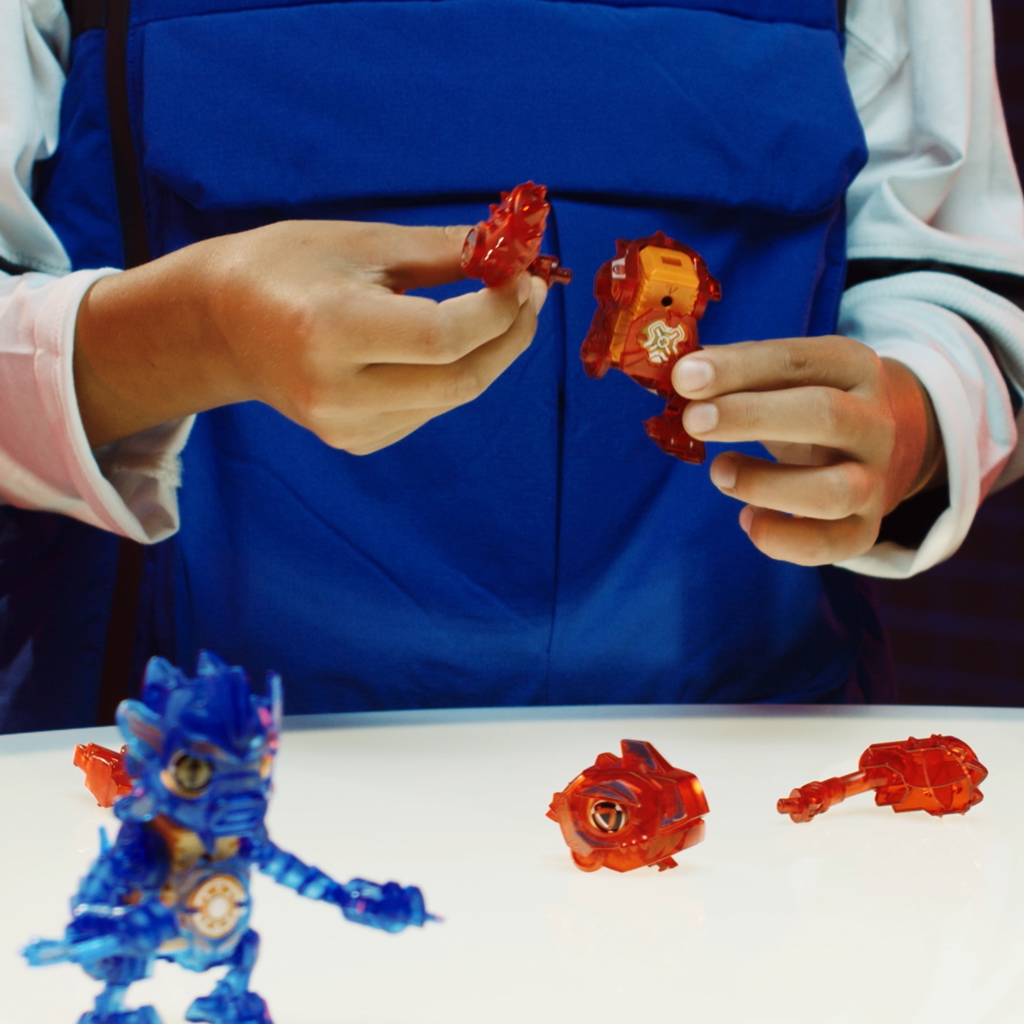 Arena Walki Robotów SILVERLIT Biopod Kombat Zestaw 2 Figurki do Składania 470adffd841415217345a2736d1e4466