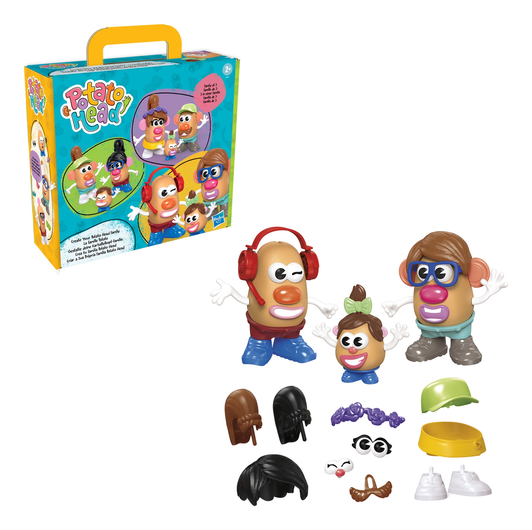 Potato Head Stwórz Rodzinę Zestaw Figurek 45el Hasbro 2+ Pan Bulwa 1ca04dc9d4e751bc6271e0218cb8d690