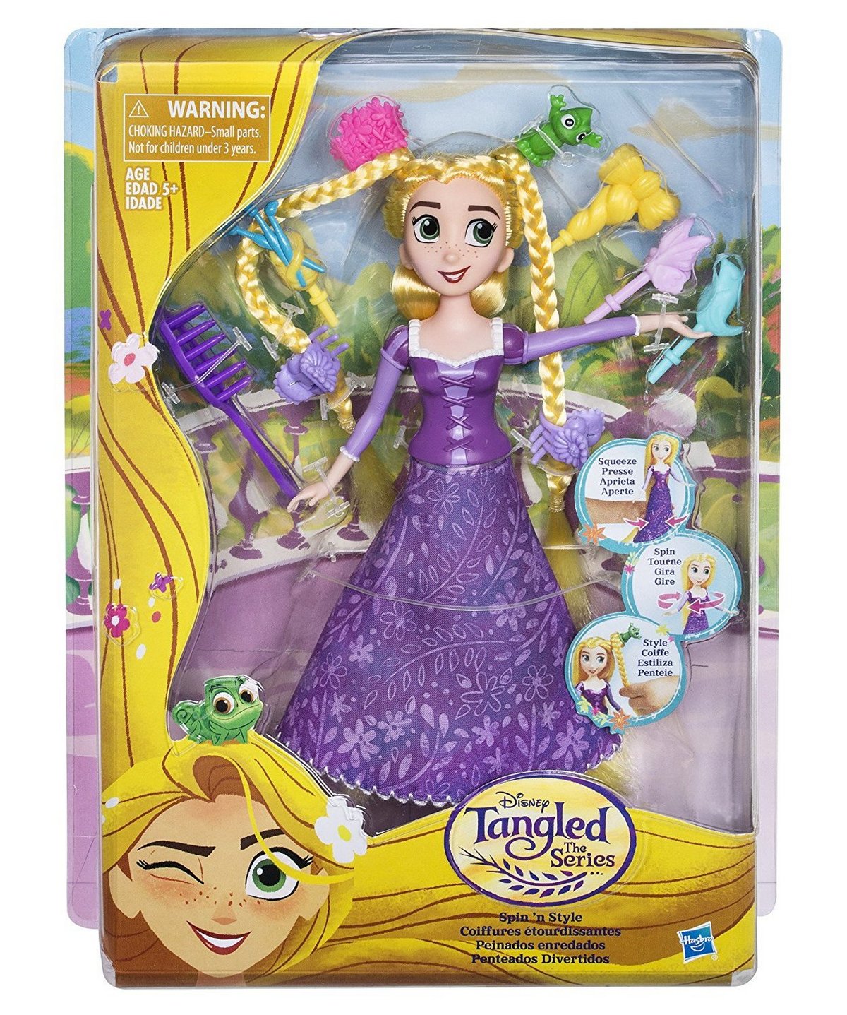 LALKA DISNEY ROSZPUNKA ZAPLĄTANI SZALONE FRYZURY 1e747bed57a4ccb94b0c01d027207e60