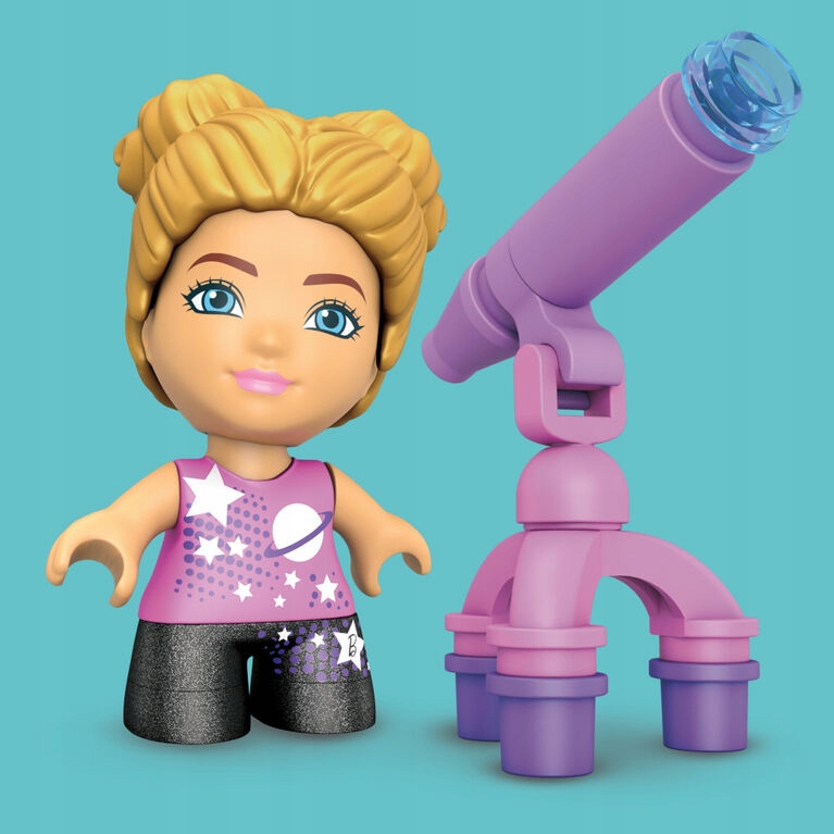 Klocki Barbie Mega Bloks Zestaw Astronomka Figurka Mattel GWR22 890d99e9aeeadc109ee3e956f7b6fd18