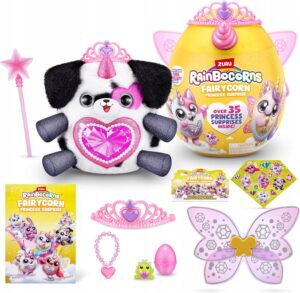 Rainbocorns Fairycorn Princess PUPPY piesek ZURU maskotka niespodzianka w jajku