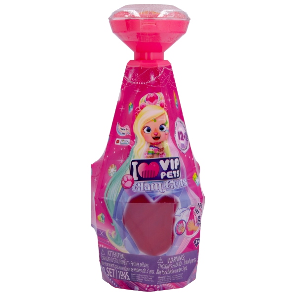 VIP Pets GLAM GEMS Piesek Głowa do Czesania NIESPODZIANKA 71253772e5cbe50a64f4d6633634df60