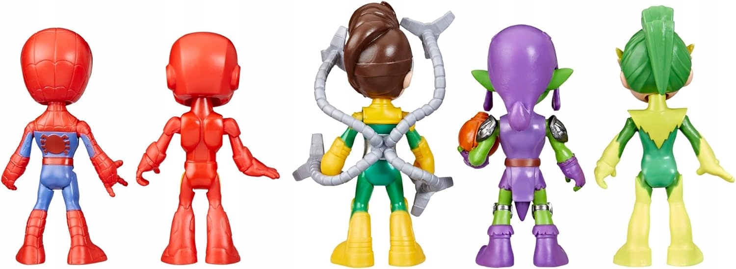 Hasbro Spidey i Super-Kumple ZESTAW 5 FIGUREK Friends & Foes 10cm 3dbb9036389d7a53256a5110642a9650