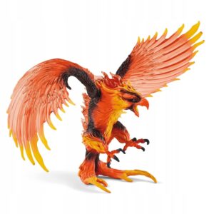 Schleich 42511 Ognisty Orzeł Eldrador Fire Eagle figurka z ruchomymi skrzydłami