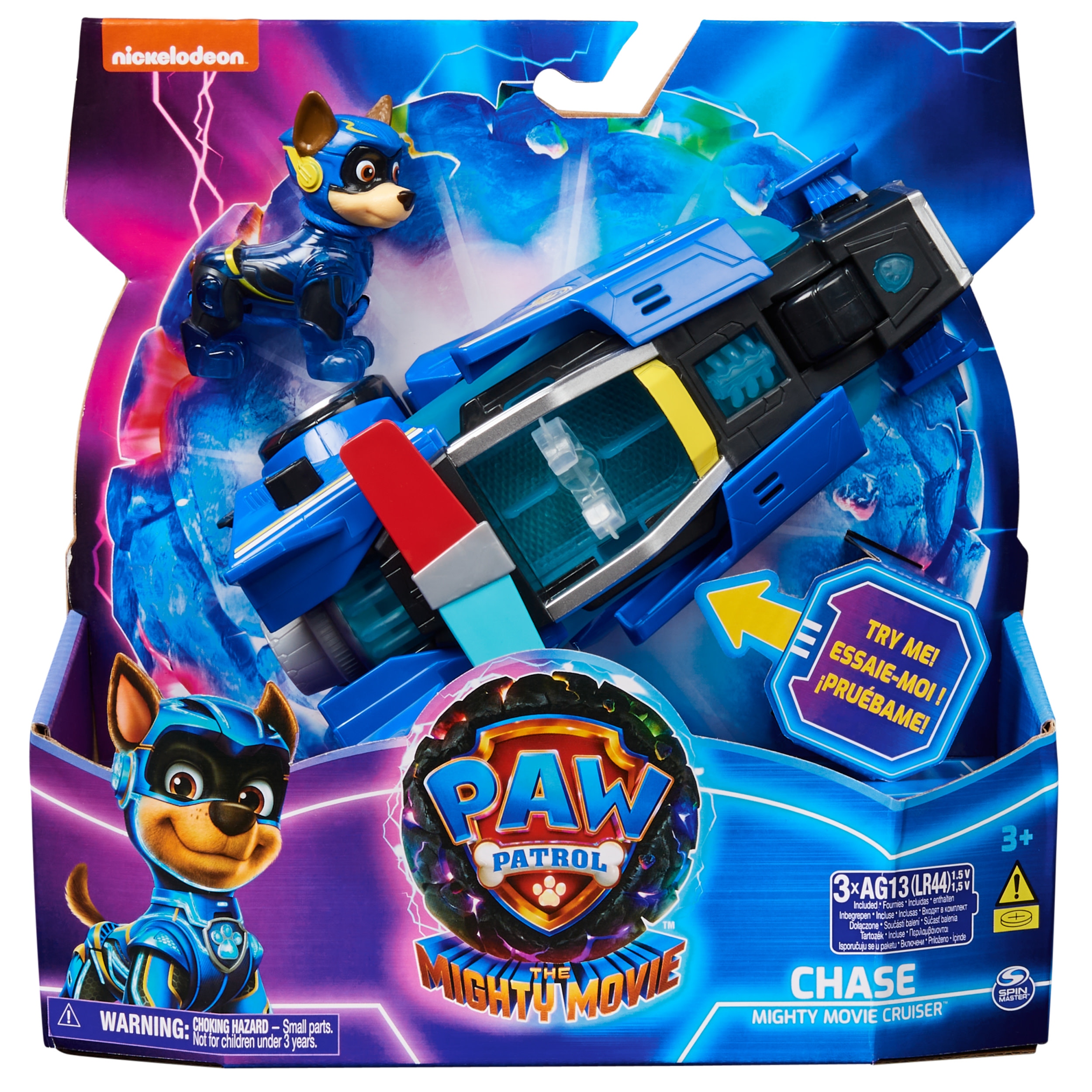 Pojazd interaktywny Psi Patrol Chase The Mighty Movie radiowóz dźwięki 804ab8bb25b088587dde5c6fcc86c1d8