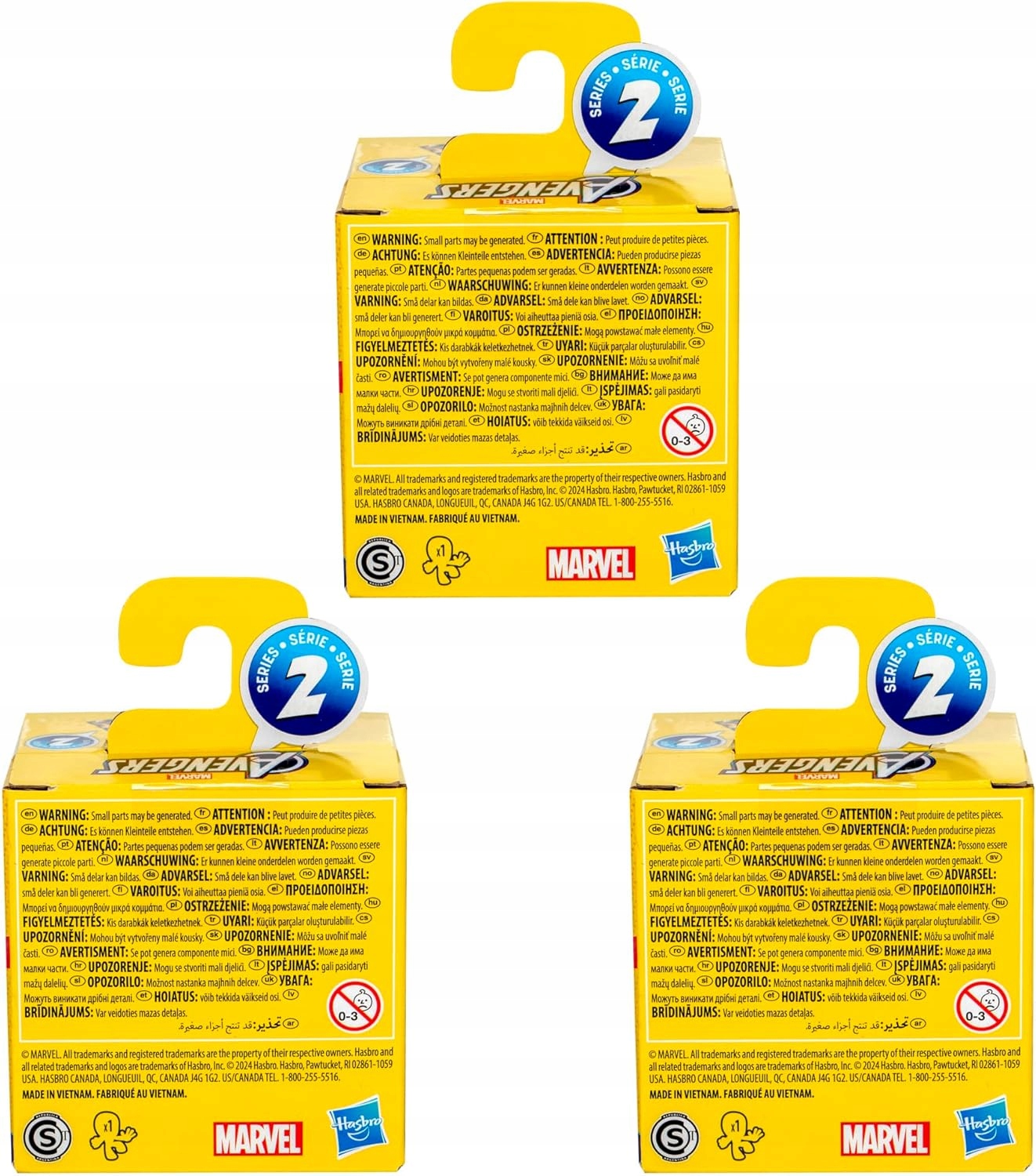 Marvel Avengers Mighty-Verse 3 figurki superbohaterów Hulk Iron Man Hasbro 515635c80c418c3ca9d6f79e212be8c4