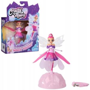 Latająca wróżka Crystal Flyers Hatchimals Spin Master lalka sterowana dłonią