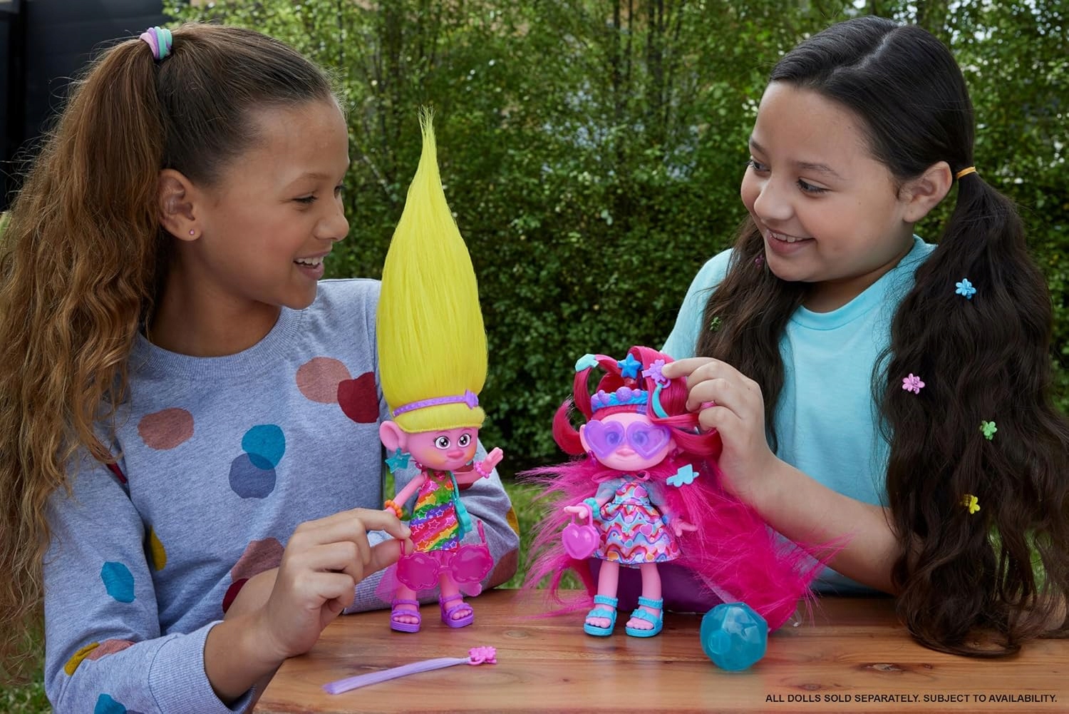 Mattel Trolls Hairsational Reveal Viva lalka wyczesane niespodzianki HNF17 553fa51e6ababc06ff93908fddbfacad