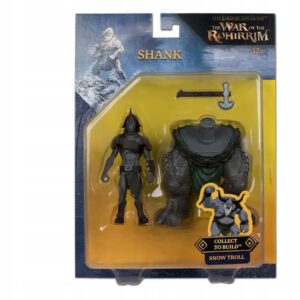 Figurka Shank Władca Pierścieni McFarlane Toys wojownik 10cm z częścią Troll BAF