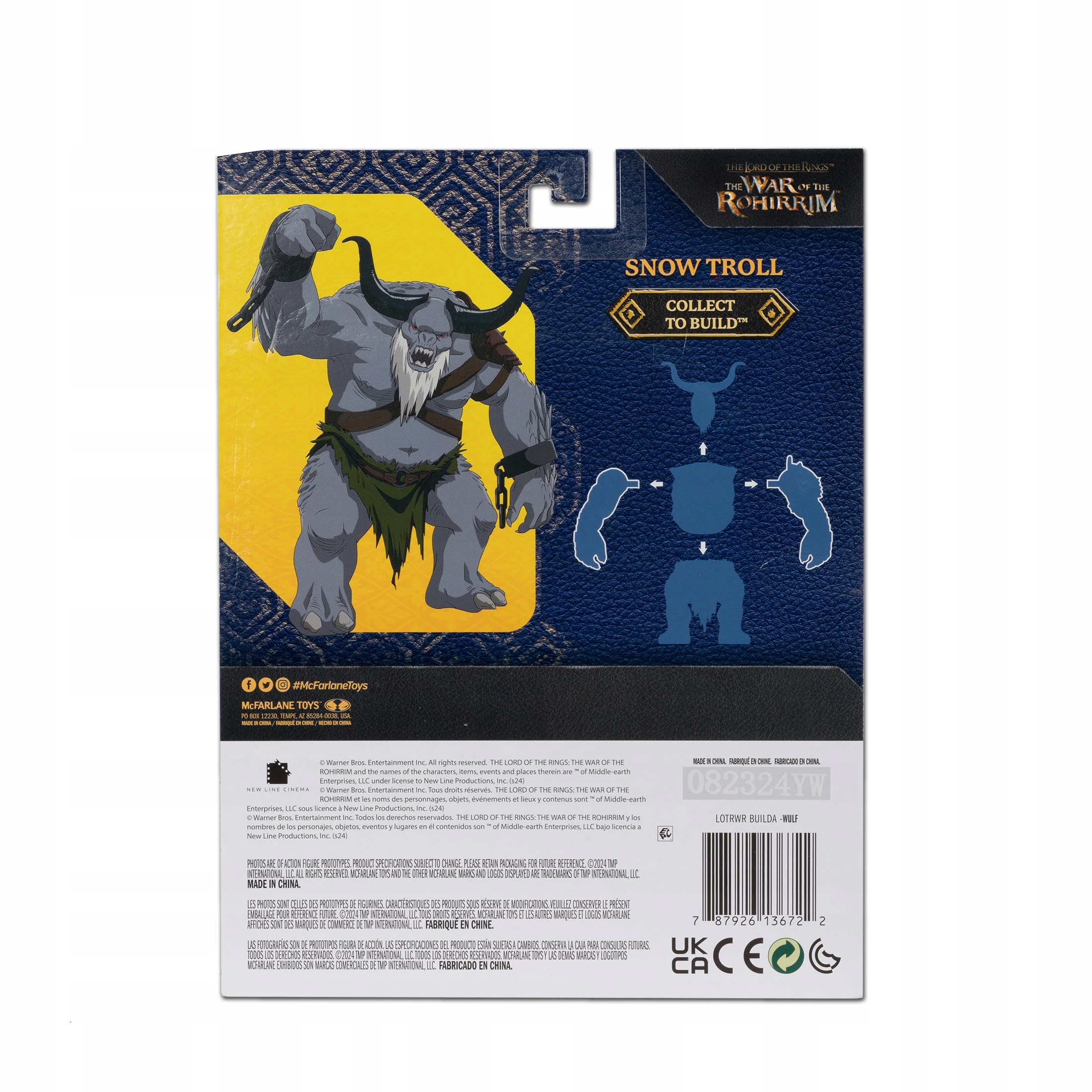 Figurka Wulf Władca Pierścieni McFarlane Toys TROLL BAF b2b7596372a66c2b7fe88301ffe6c290