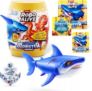 Robo Alive Monster Surprise Rekin zabawka pływająca aktywowana wodą ZURU