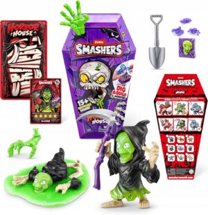 Smashers Horror House Trumna ZURU zestaw niespodzianka z potworem