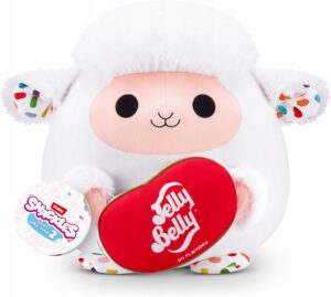 Maskotka Snackles Babra Owieczka ZURU Squishy pluszak z przekąską 20cm