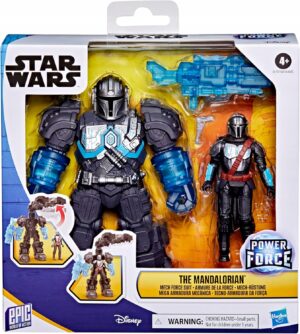 Figurka Mandalorianin Mechaniczny kombinezon zbroja mecha Star Wars Hasbro