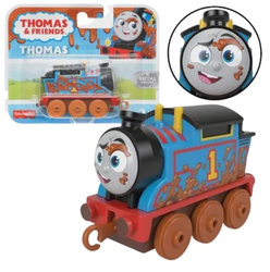 Lokomotywa Tomek metalowa do popychania HHN35 Fisher-Price zabawka pociąg