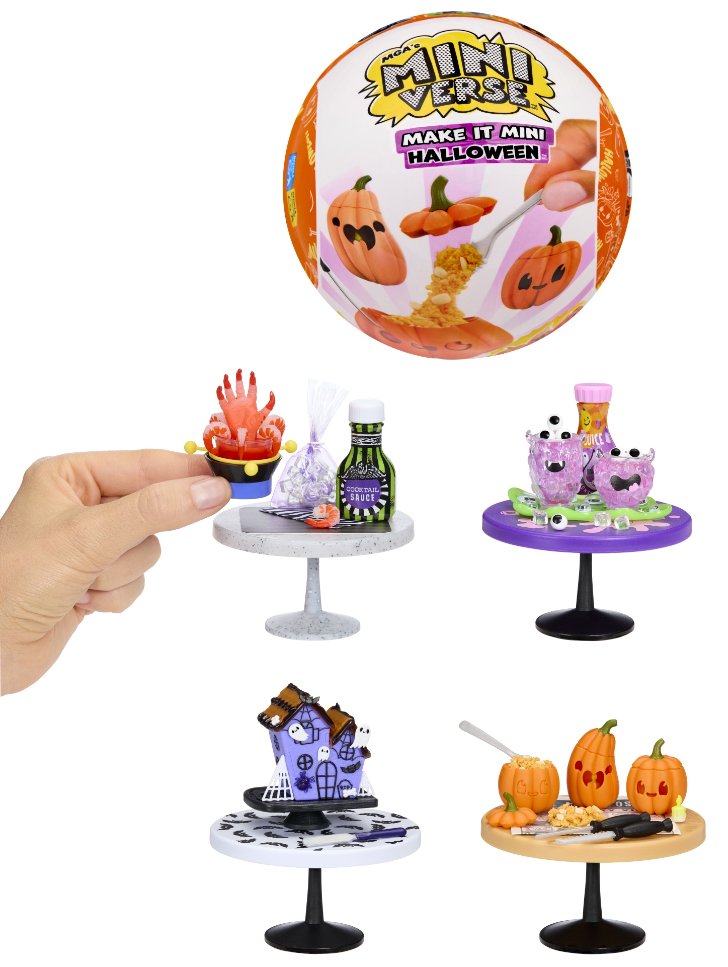 Miniverse Make It Mini Food Przekąski Halloween Straszna Seria 2025 MGA a9ba72a6ced89cbba59dc7288275534f