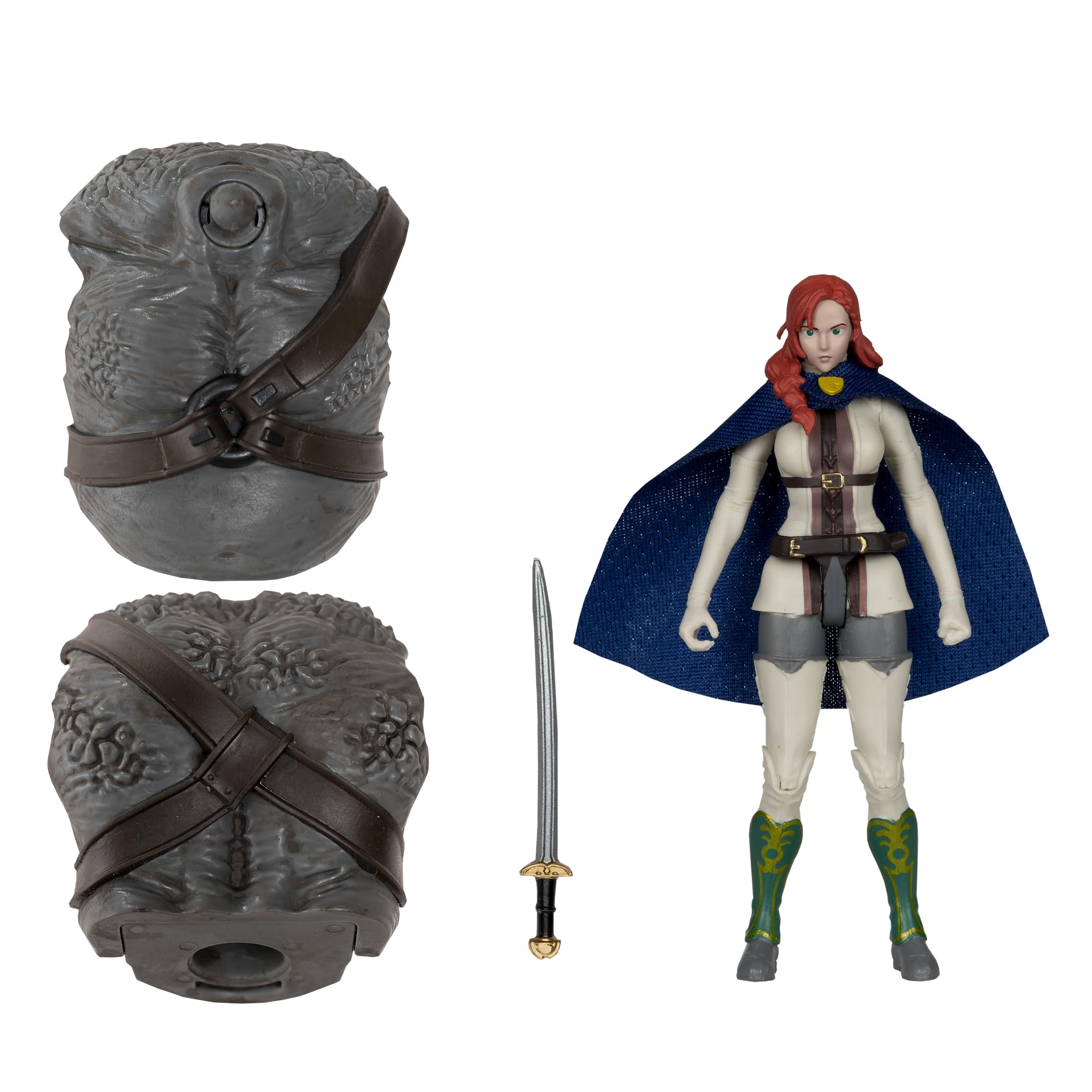 Figurka Hera Princess of Rohan Władca Pierścieni McFarlane Toys TROLL BAF Figurka Hera Władca Pierścieni McFarlane Toys Princess of Rohan z mieczem i tarczą Troll BAF