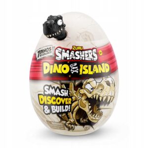 Smashers Dino Island Jajko ZURU rozbijane z dinozaurem i szlamem
