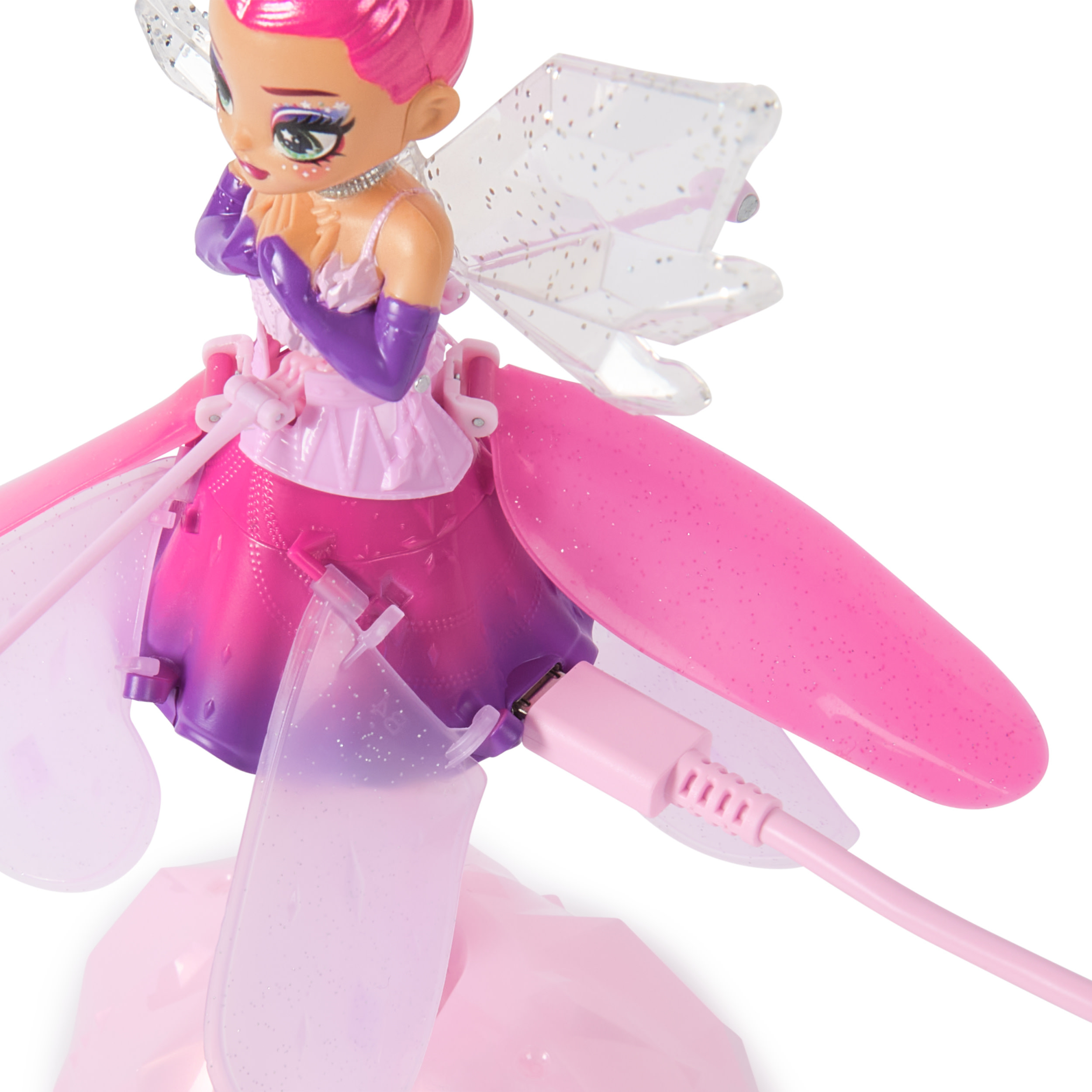 Spin Master Crystal Flyers latająca wróżka lalka sterowana dłonią b91a66f51cfb9a05f903275727bf88e0