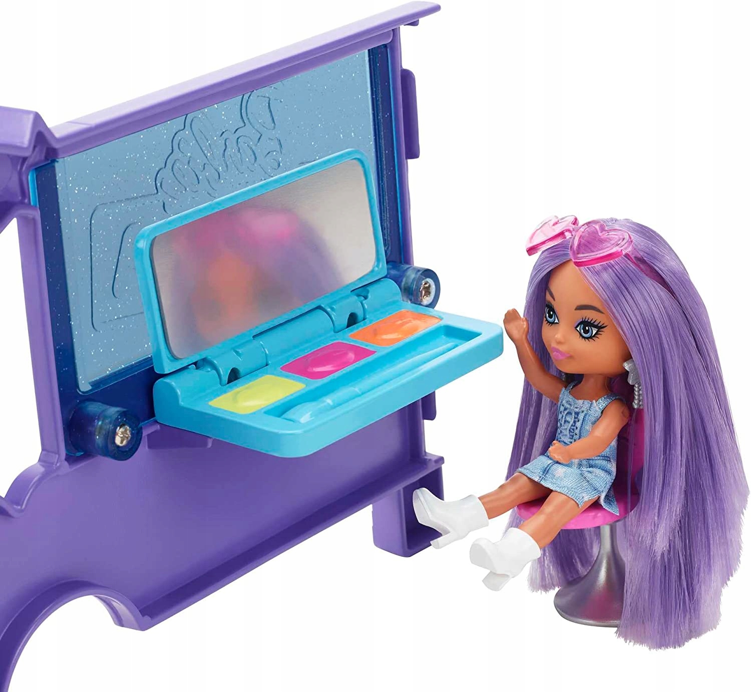 Barbie Extra Minis Minibus Koncertowy zestaw lalka Mini Minis HKF84 Mattel c8df0f0d28cd56e296dbb9b5f6505d19